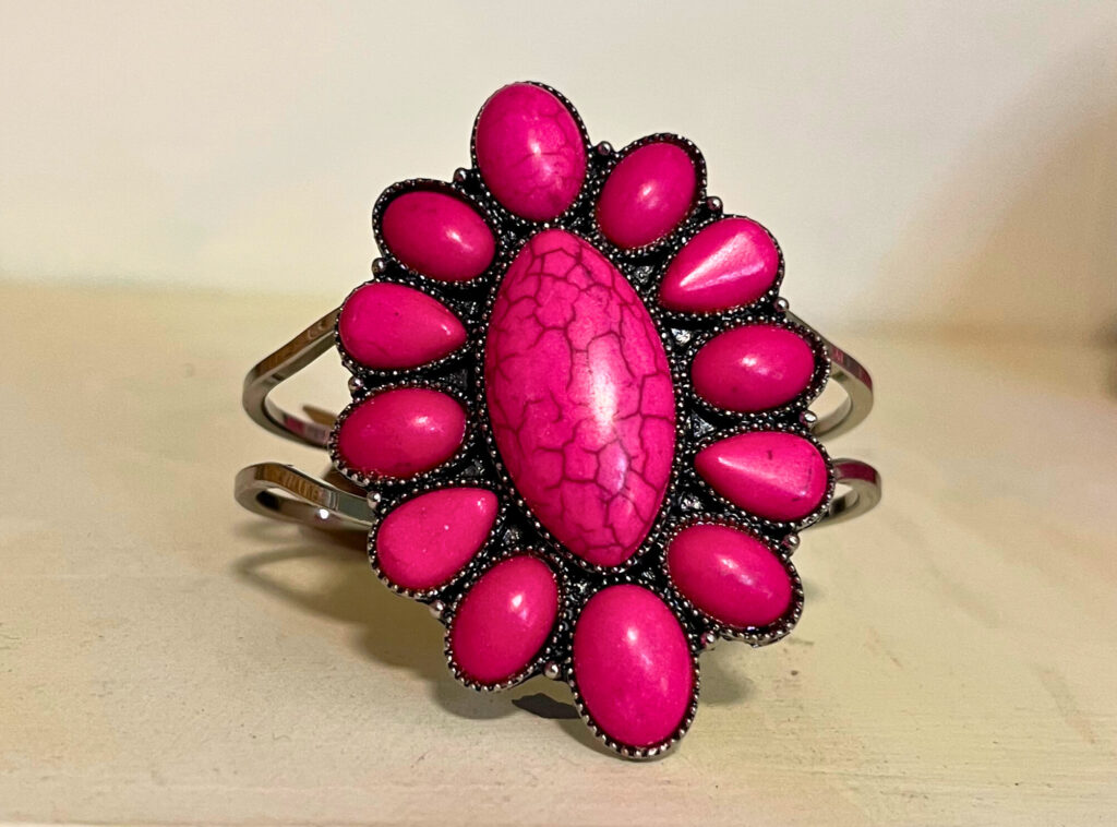 Hot Pink Turqouise Bracelet Montana West