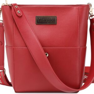 Wrangler Crossbody Bucket Handbag with Guitar Strap