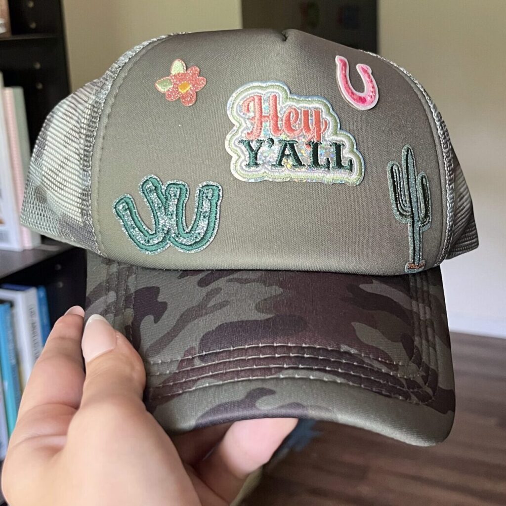 Hey Y'all Camo Trucker Hat