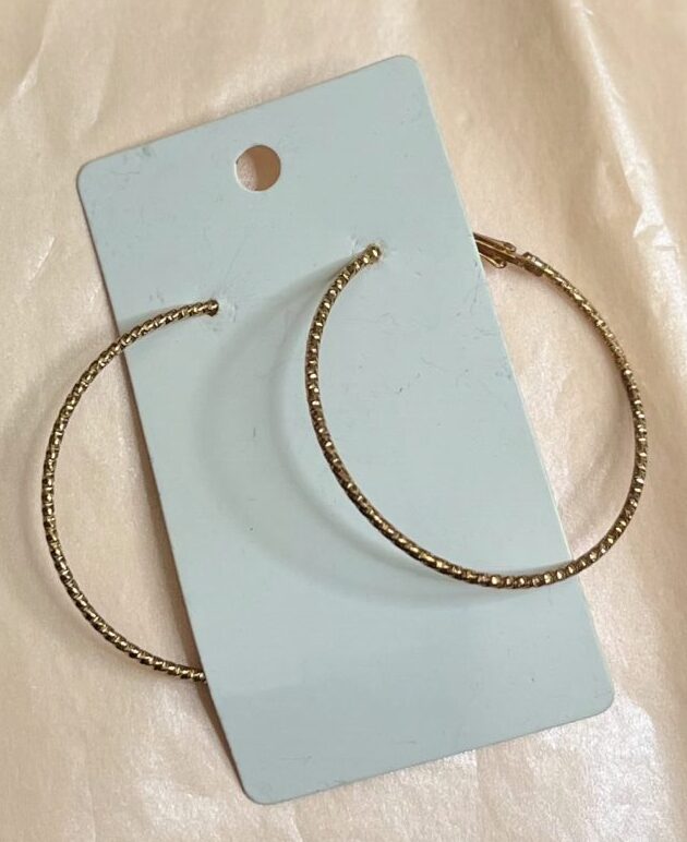 Gold Hoop Earrings