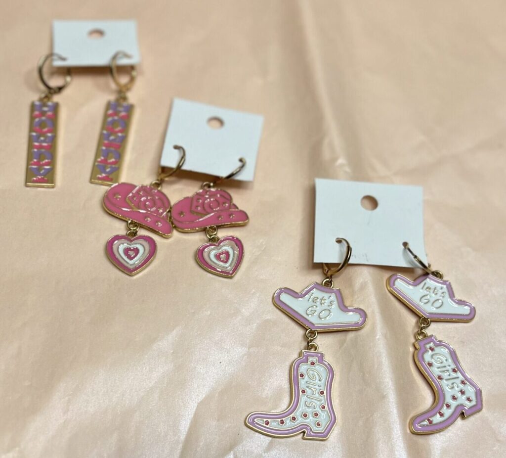 Let's Go Girls Earrings Set