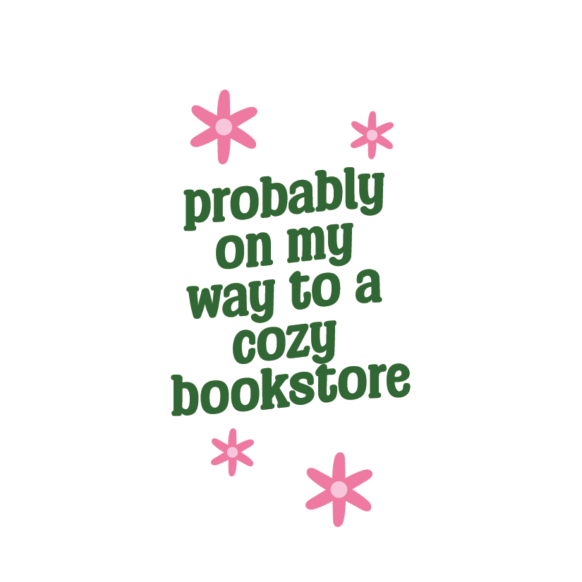 Book Lover Car Coaster Set